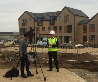 SYHA's Tony Stacey was interviewed for Victoria Derbyshire at the Termrim Construction site in Sheffield. 
