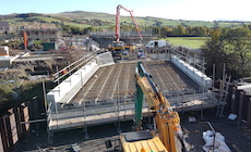 Site progress at Carleton Road, Skipton